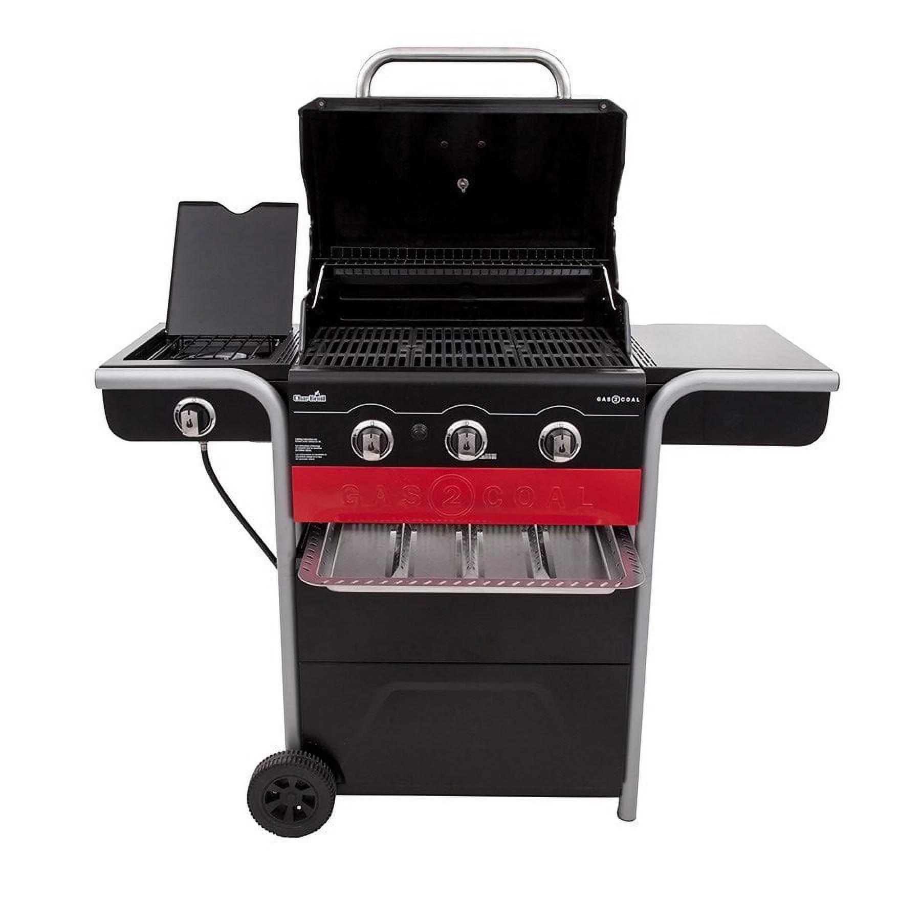 Charbroil Gas2Coal® 3-Burner Hybrid Grill