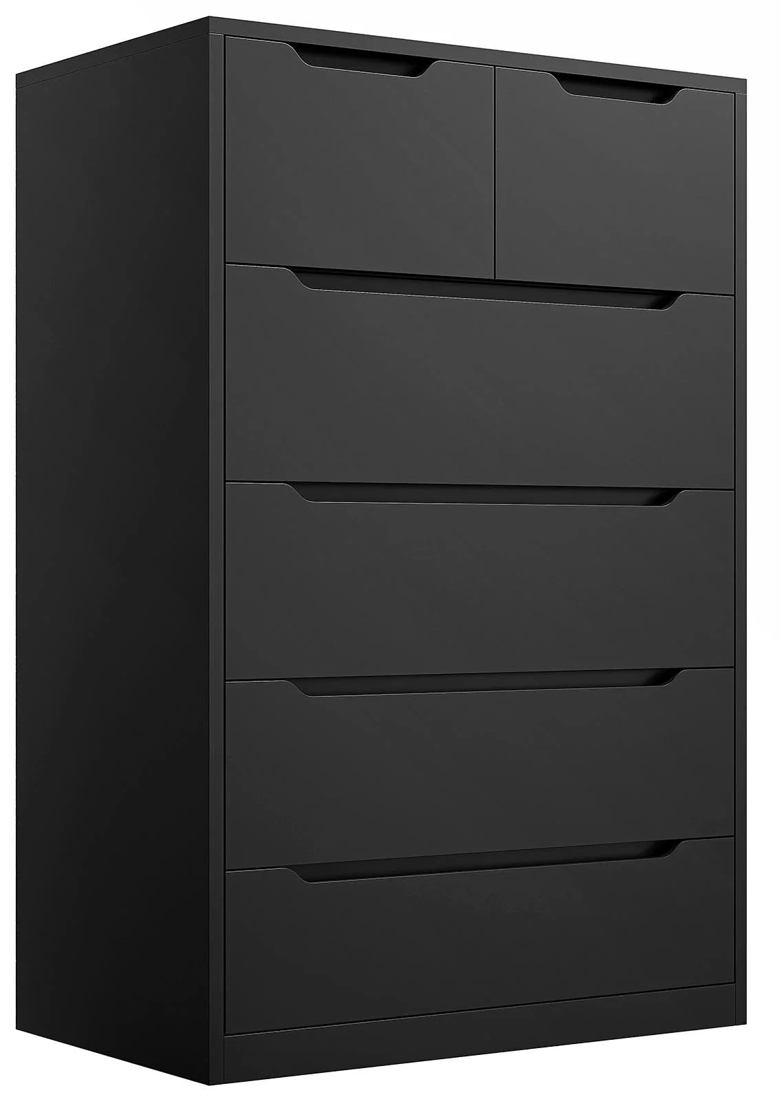 EnHomee Dresser for Bedroom with 6 Wood Drawers