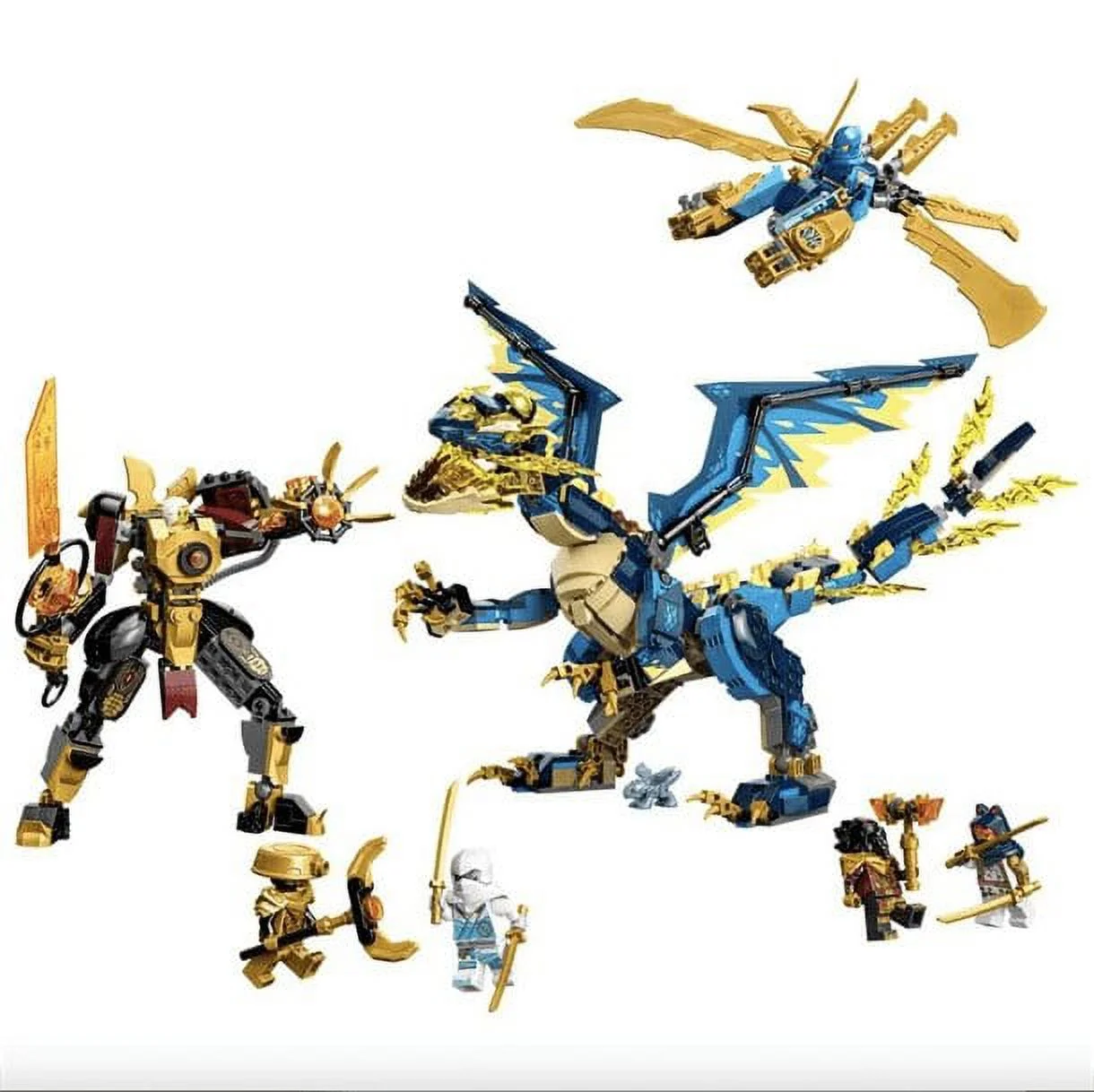 Lego Ninjago Element Dragon vs Empress Robot 71796