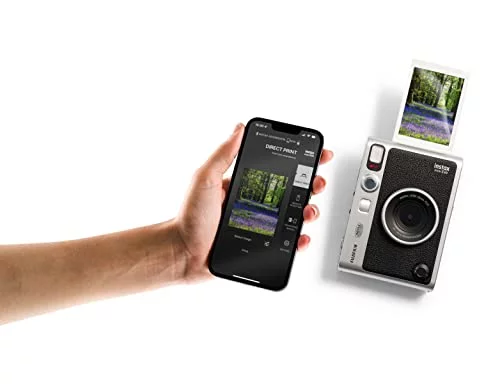 instax mini Evo Instant Digital Camera, Black