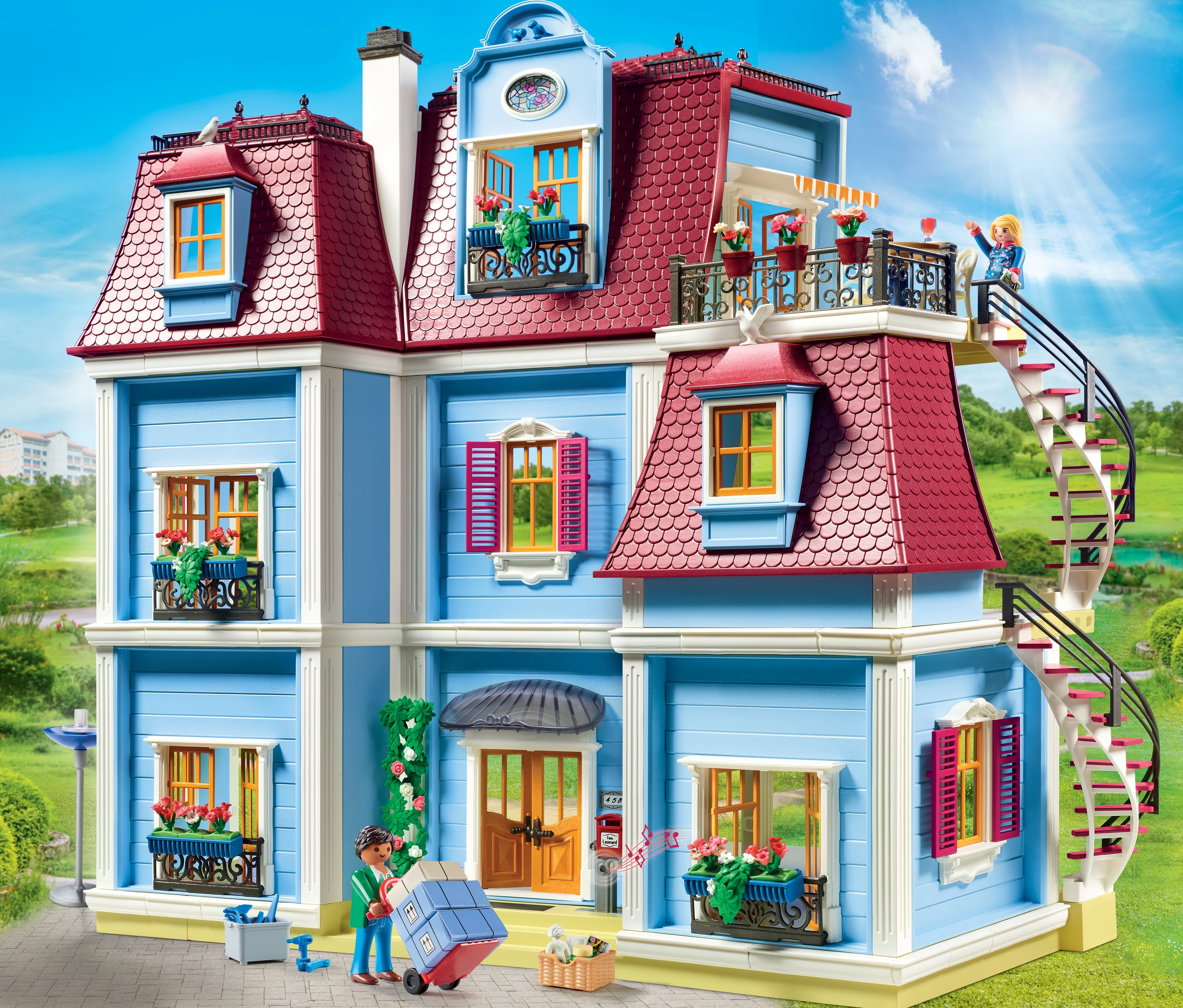 Playmobil Large Dollhouse, Recommended for ages 4 years and up