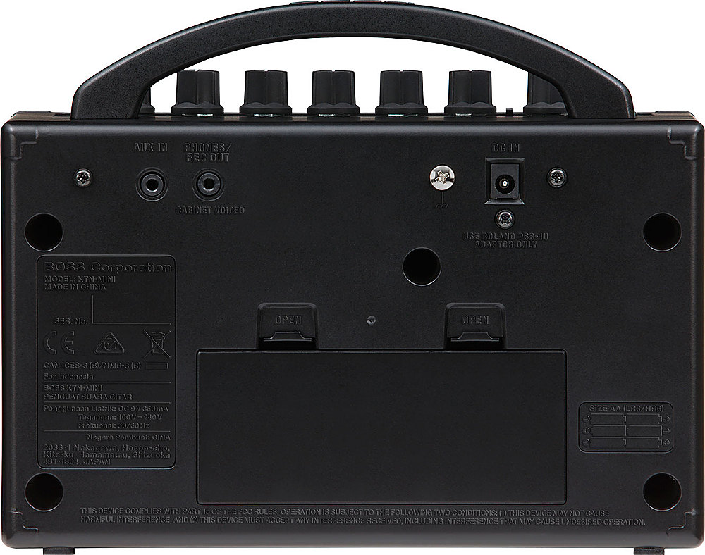 BOSS Audio - Katana-Mini Guitar Amplifier - Black