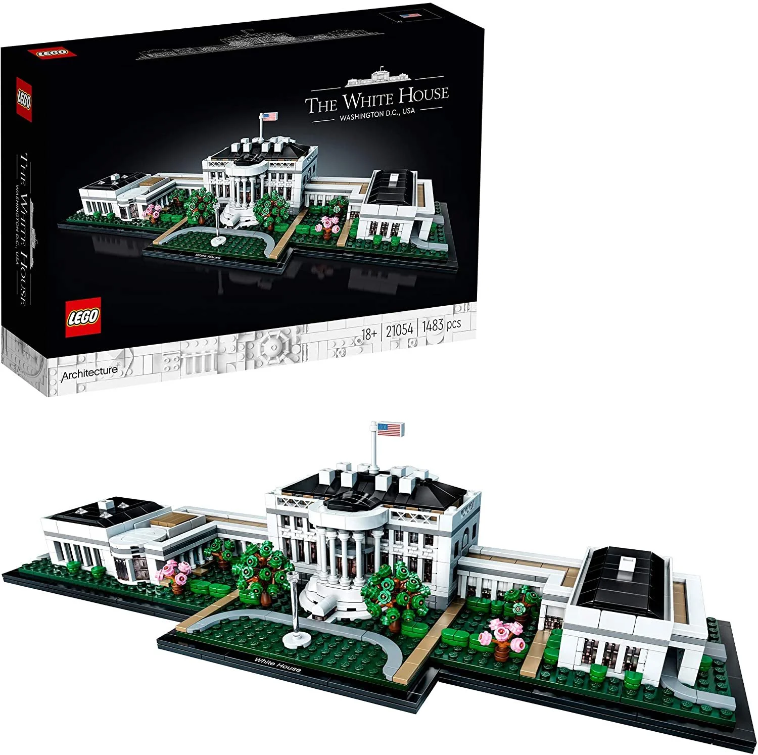 LEGO Architecture 21054 White House (1483 Pieces) 2020