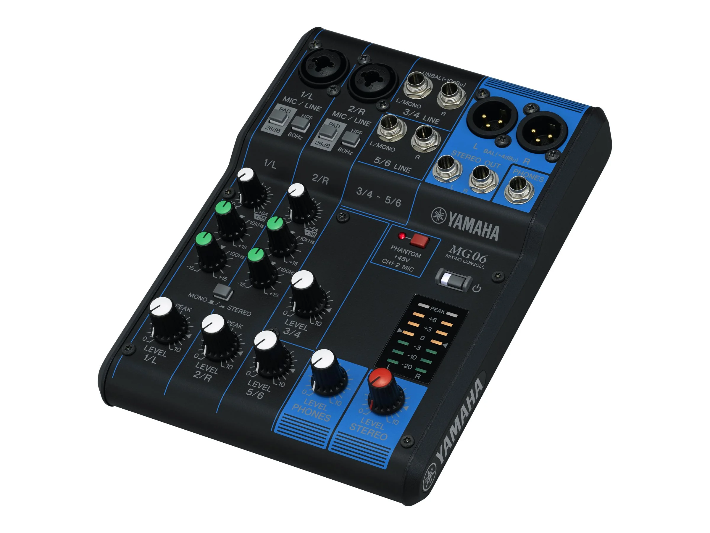 Yamaha MG06 - Analog mixer - 6-channel