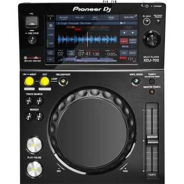 COMPACT PORTABLE DIGITAL PLAYER 7IN LCD SCREEN USB RECORDBOX READY