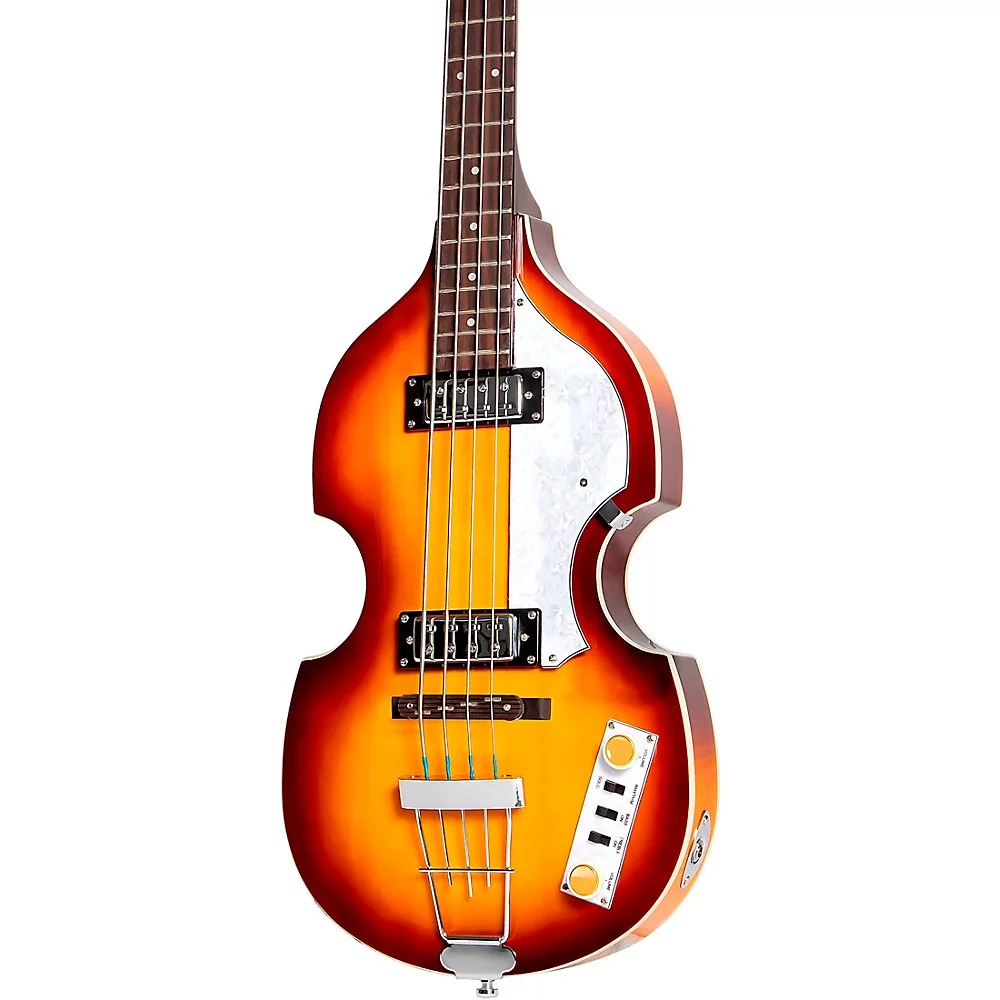 Hofner Ignition Series Short-Scale Violin Bass Guitar Sunburst