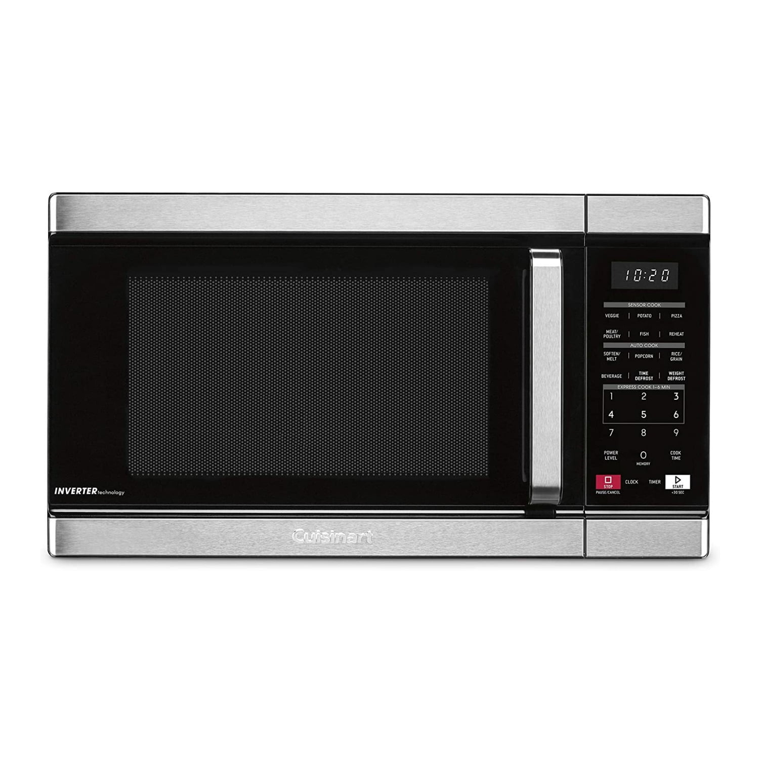 Cuisinart CMW-110 Humidity Sensor Microwave with 12 Piece Knife Set
