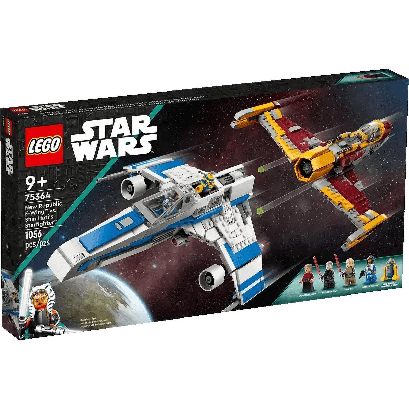 Lego Star Wars New Republic E-Wing vs. Shin Hati’s Starfighter 75364