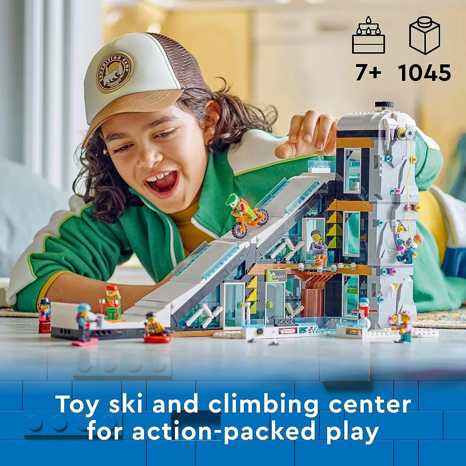 LEGO City Ski and Climbing Center 60366 Building Toy Set - $80