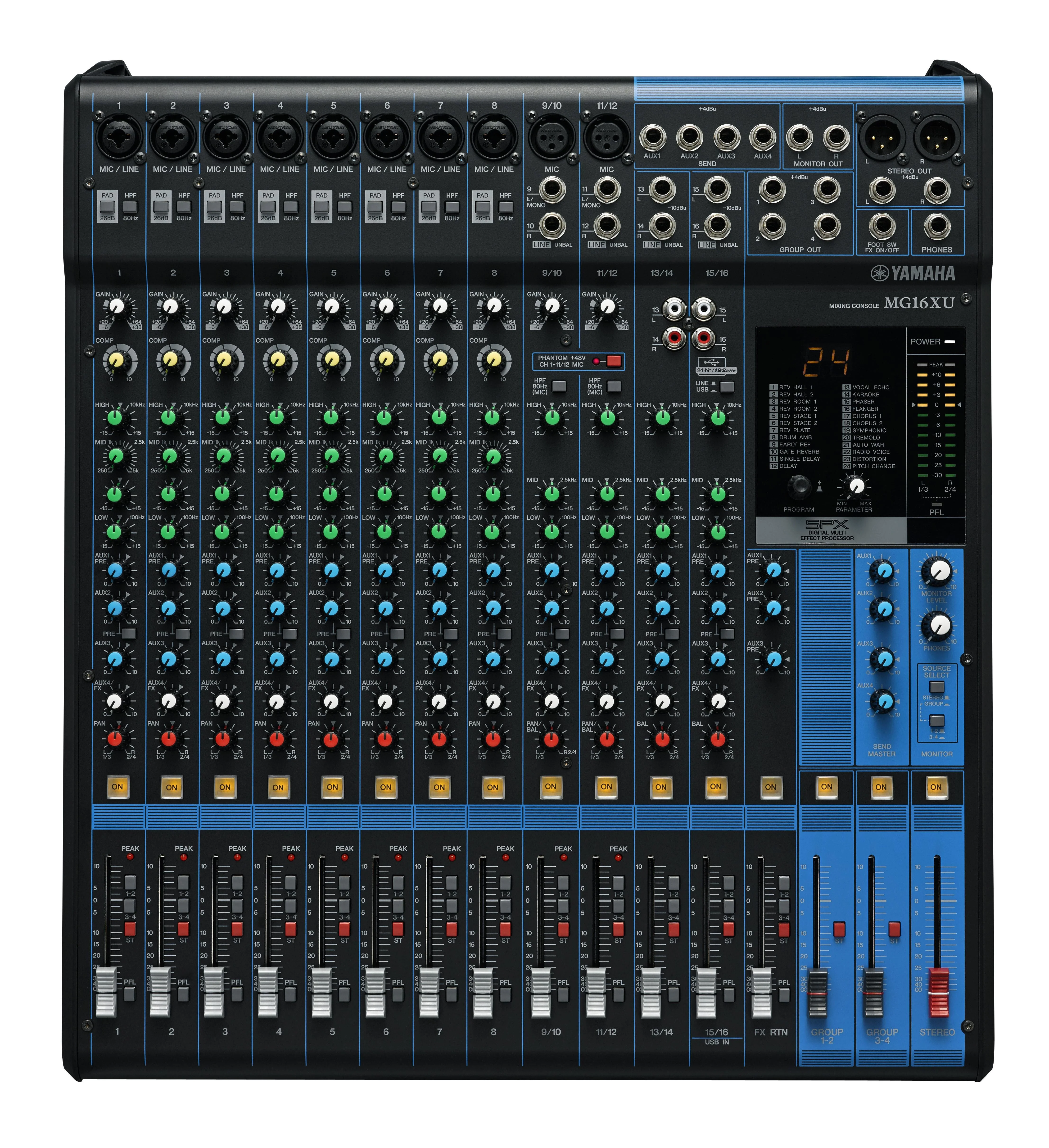 Yamaha MG16XU Audio Mixer
