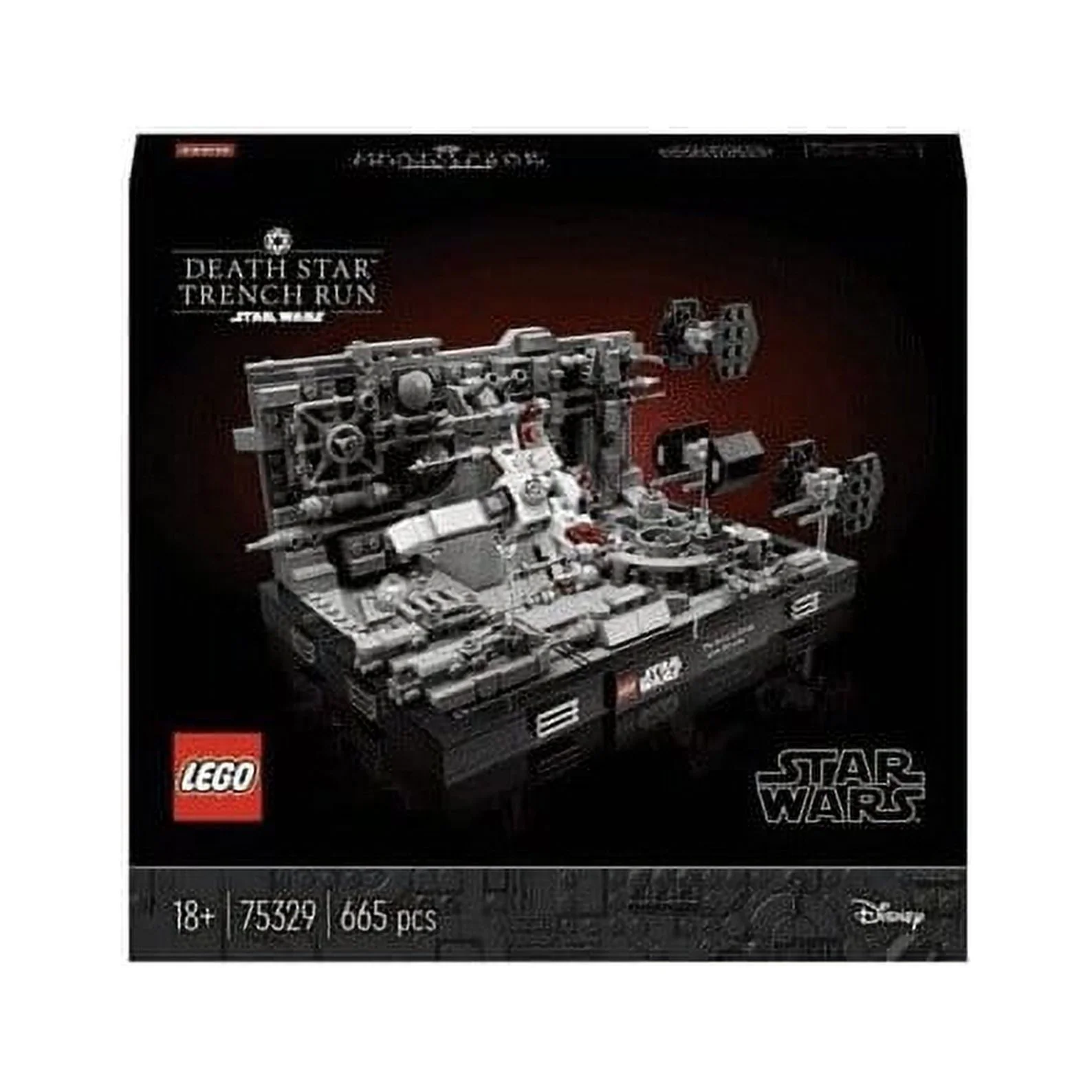Lego Star Wars Death Star Trench Raid Diorama 75329