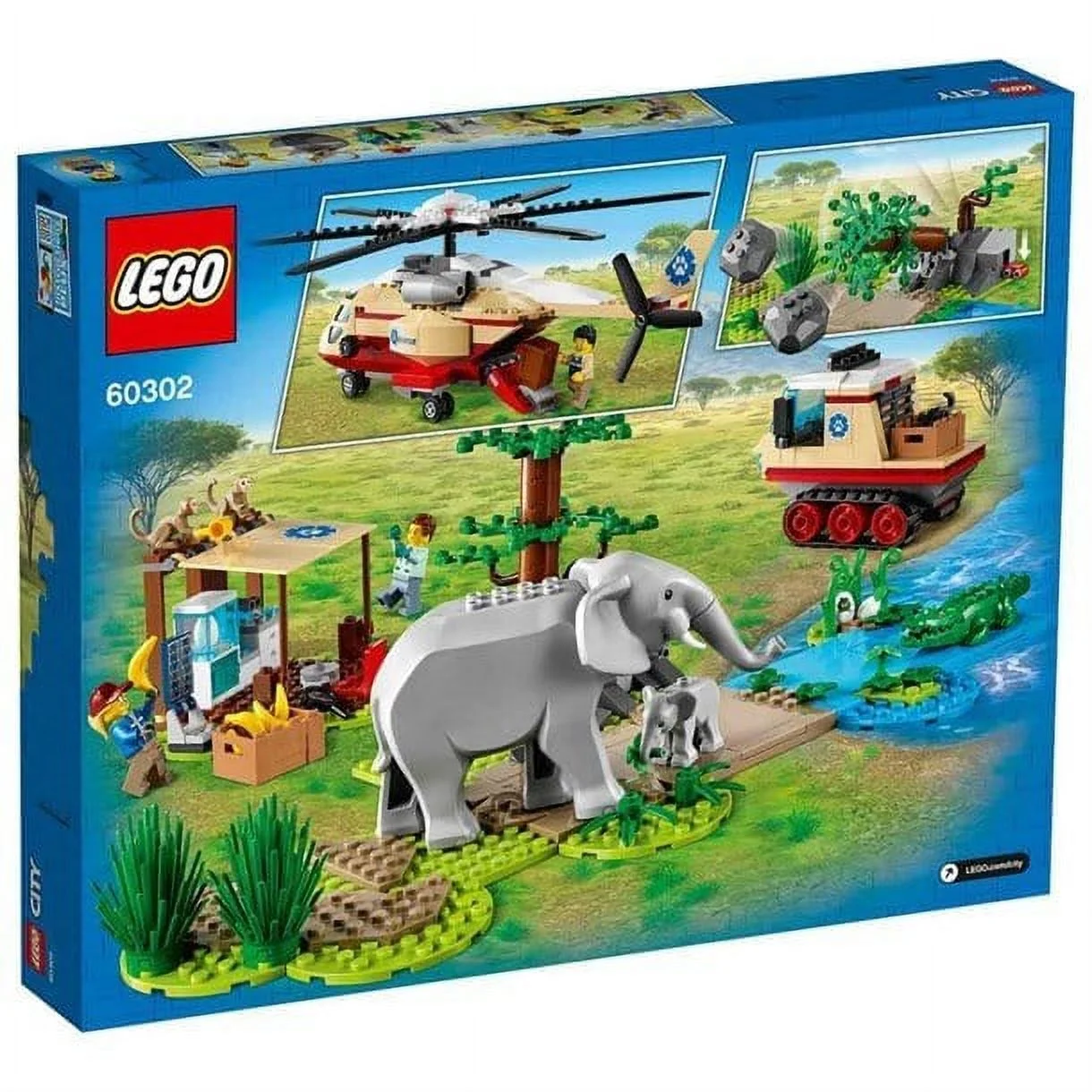 Lego City Wild Animal Rescue Operation 60302