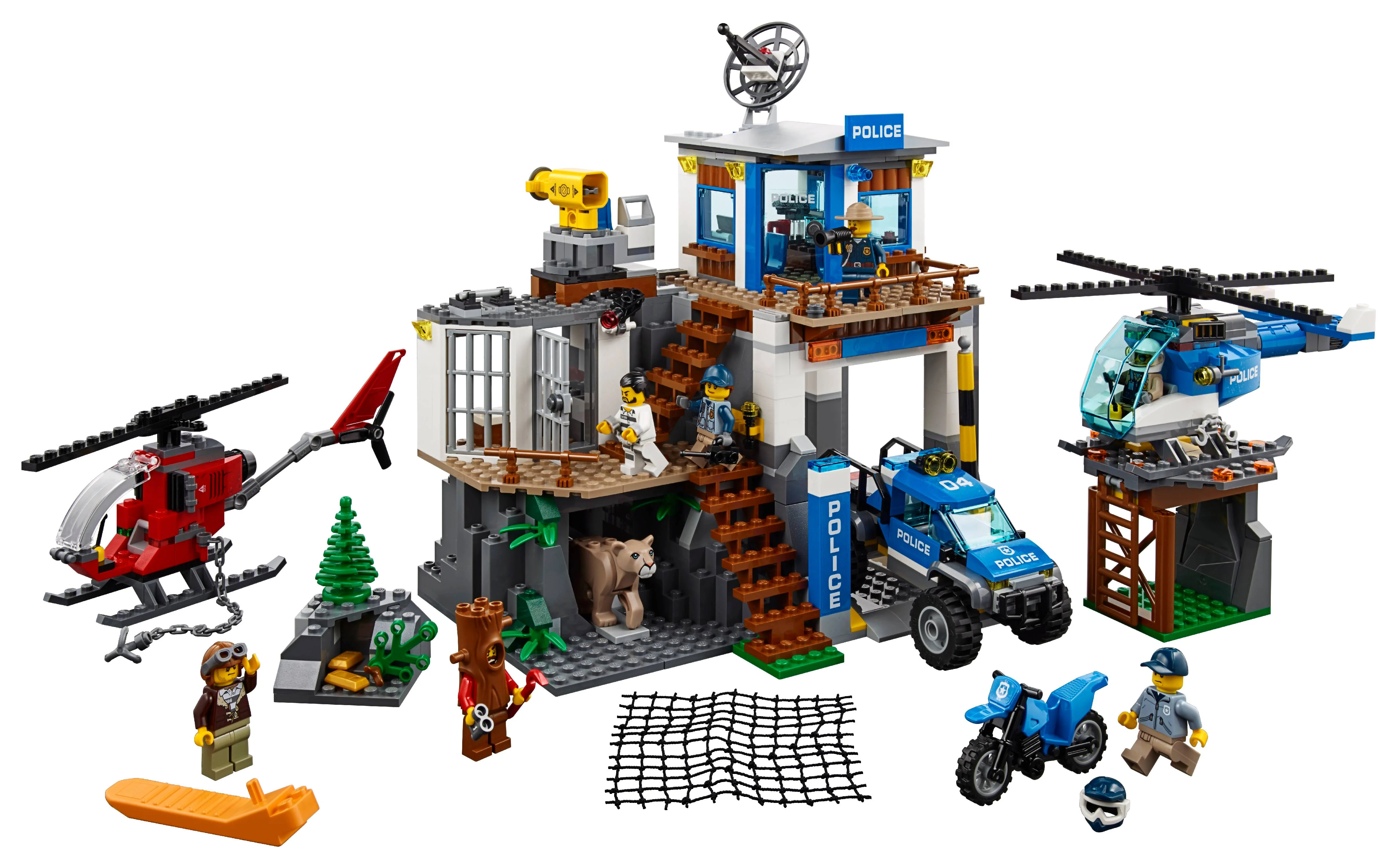 LEGO City Police Mountain Police Headquarters 60174