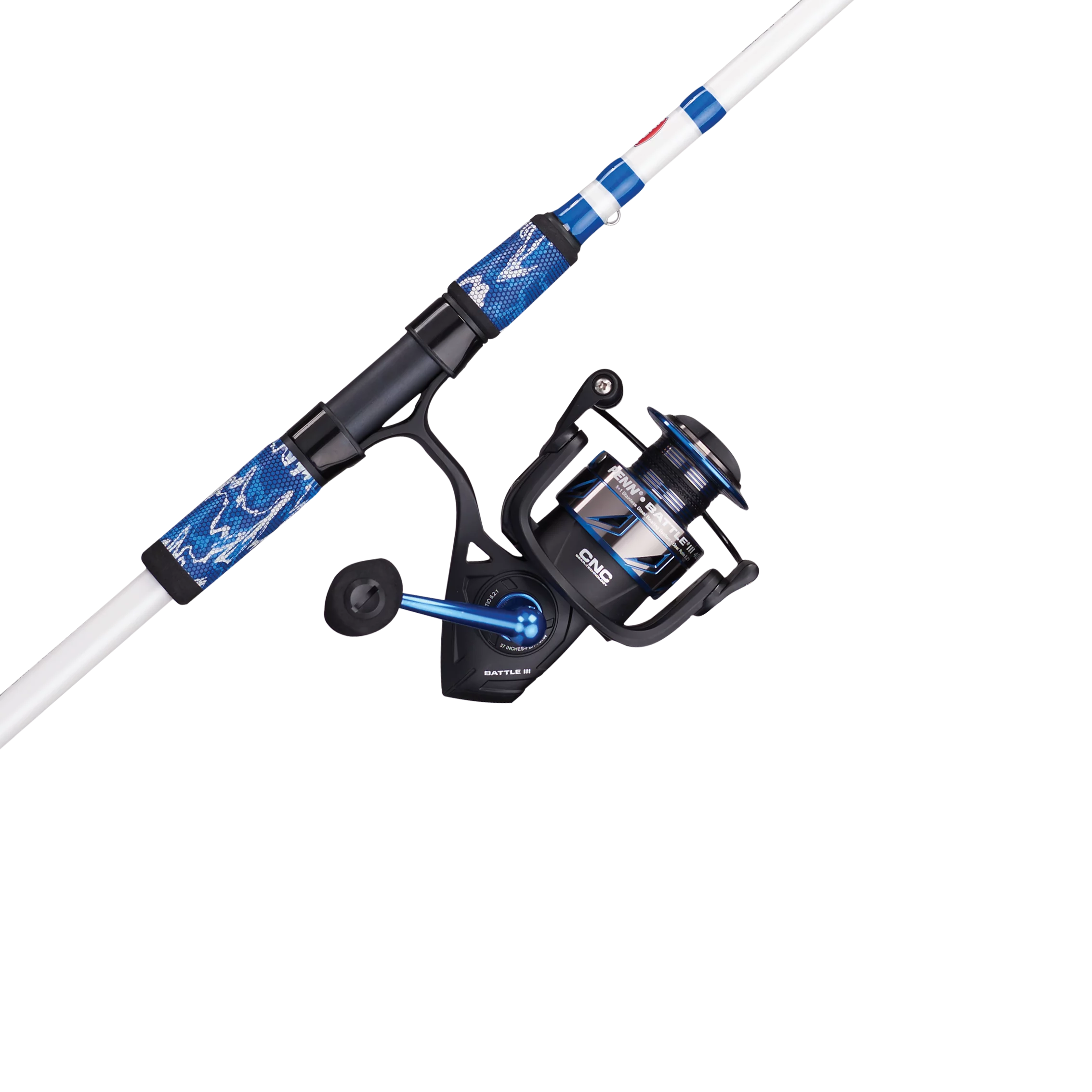 PENN 7' Battle III LE 1-Piece Spinning Combo, Reel Size 4000