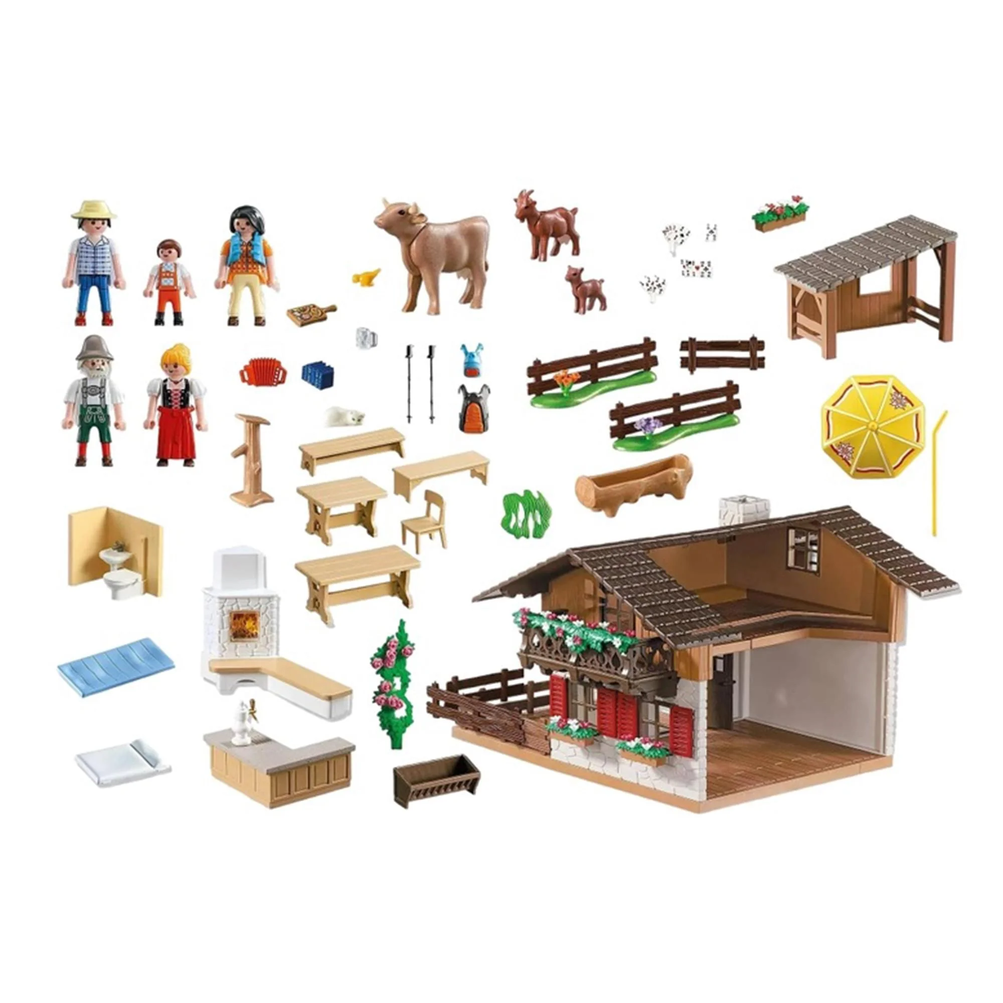 Country Alpine Lodge Set Playmobil 5422