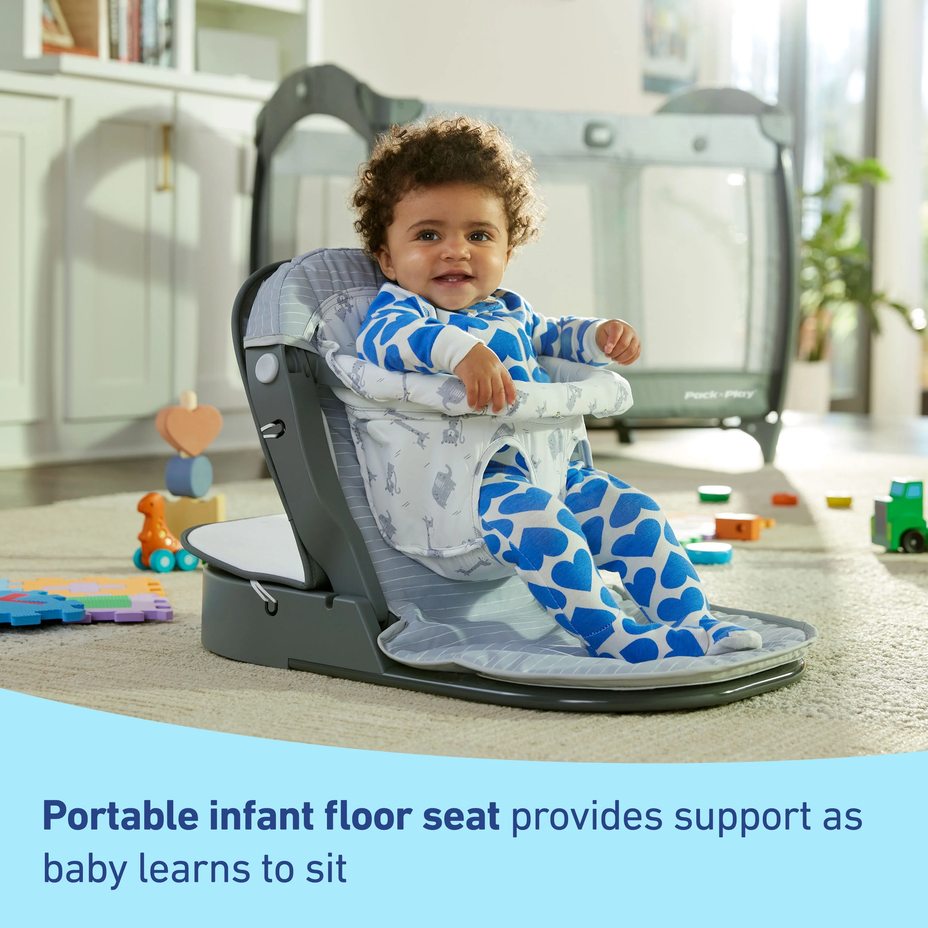 Graco® Pack 'n Play® Sit 'N Grow ™ Playard, Lenny, Unisex, 30.5 lbs