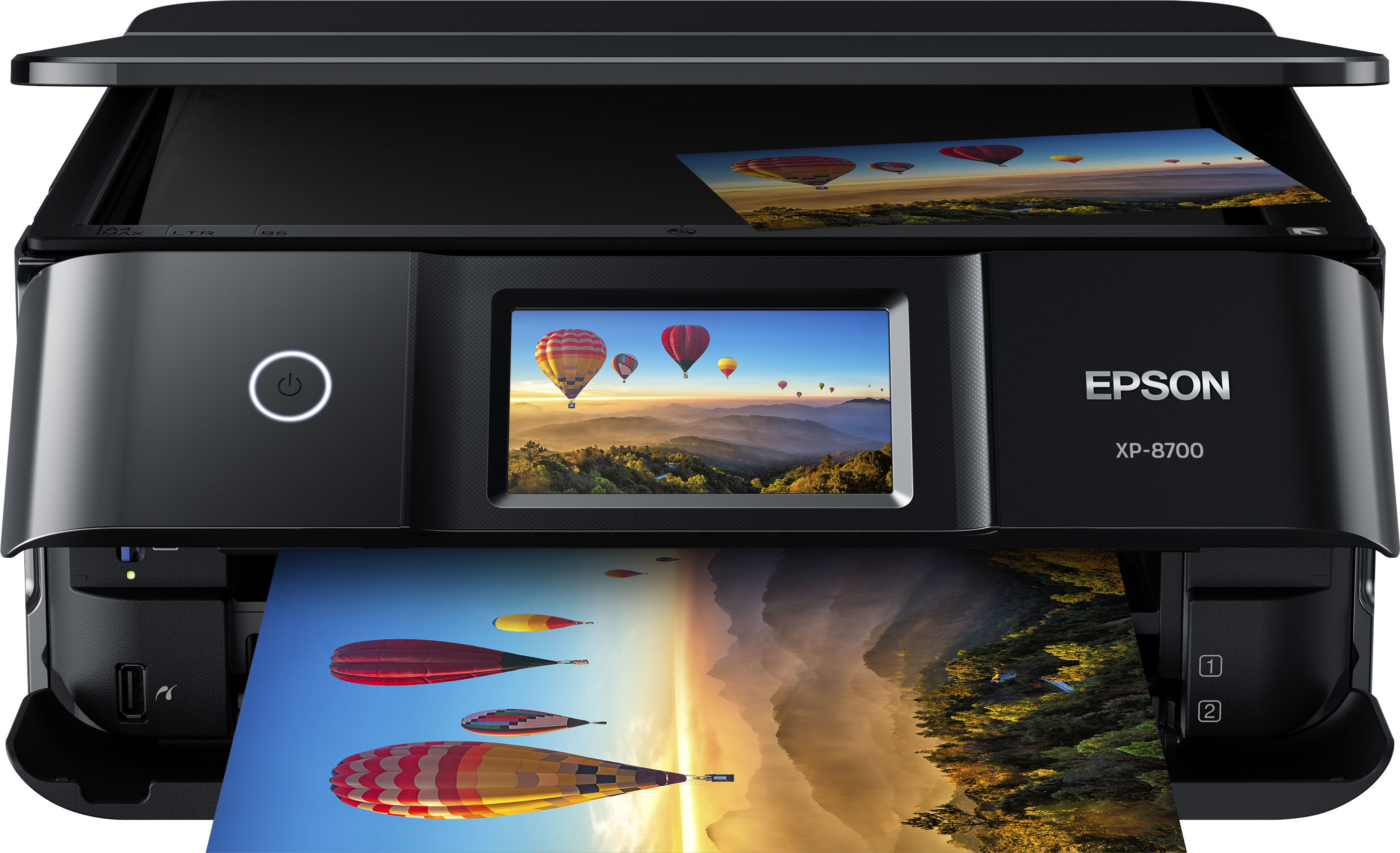 Epson - Expression Photo XP-8700 Wireless Inkjet Printer - Black