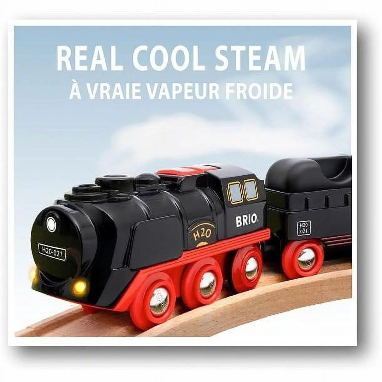 BRIO Battery-Operated Steaming Train BRIO World Train